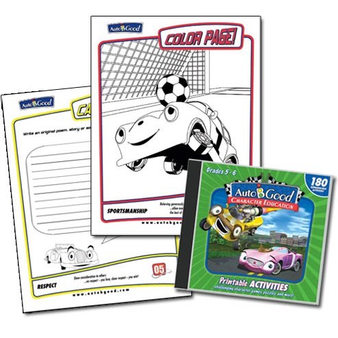 Auto-B-Good Printable Activities CD Set