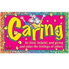 Popcorn Park Caring 3 ft. x 5 ft. Banner